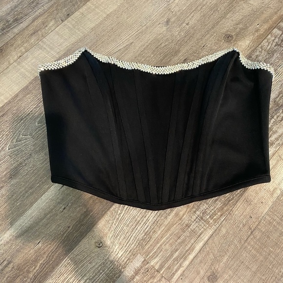 Miss circle Crystal trim corset - Picture 7 of 10